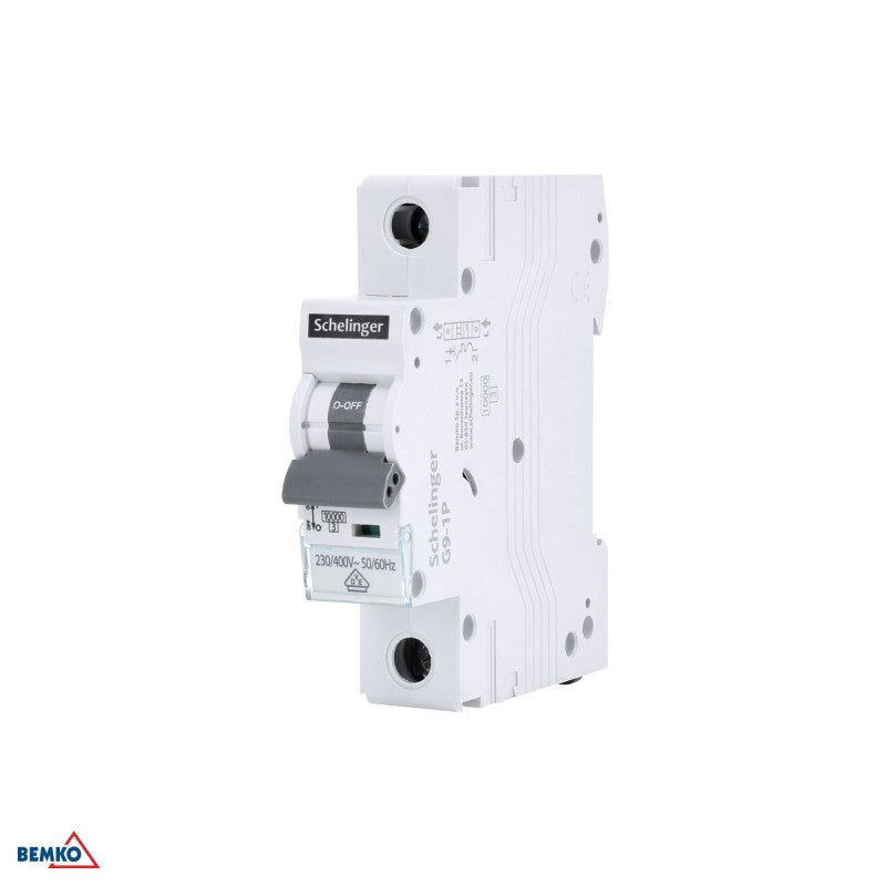 Disjoncteur Différentiel 10A Pouvoir de Coupure 4kV 1 Pôle Courbe — free download