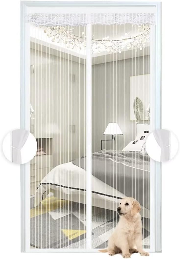 Porte Moustiquaire Magnétique Rideau 170 X 205 Cm Rideau De