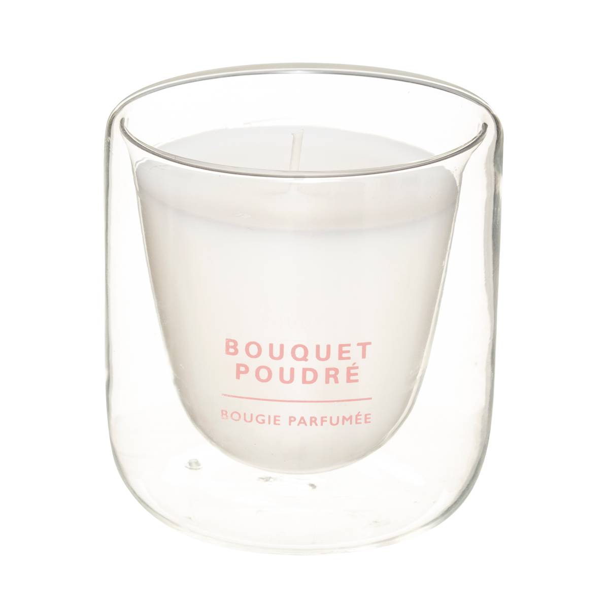 Vela perfumada «ilan» - rosa - jazmín - almizcle blanco 130 g - atmosphera créateur d'intérieur