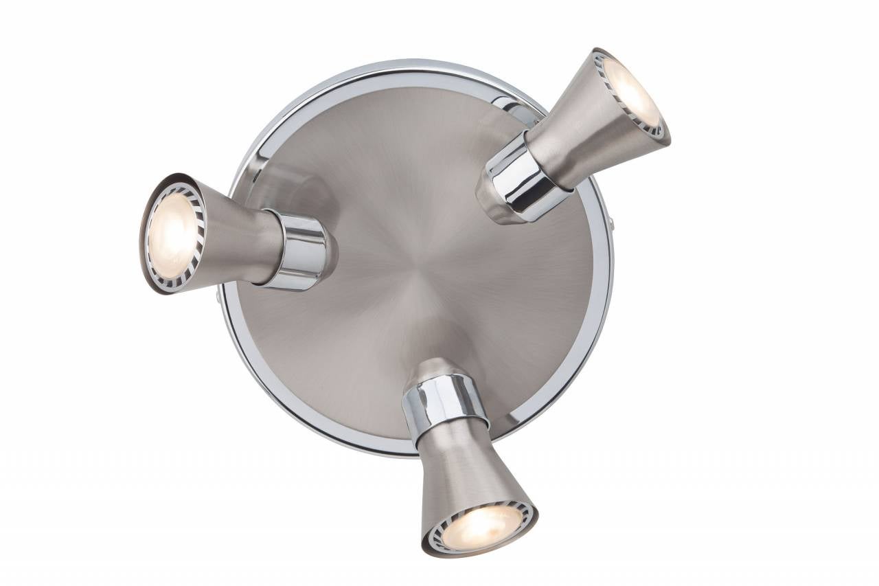 Lampa BRILLIANT Reflected spot tube 2 żarówki czarny mat / przydymione szkło | 2x D45, E14, 18W, nadaje się do lamp wiszących (brak w zestawie) | Skal - 3