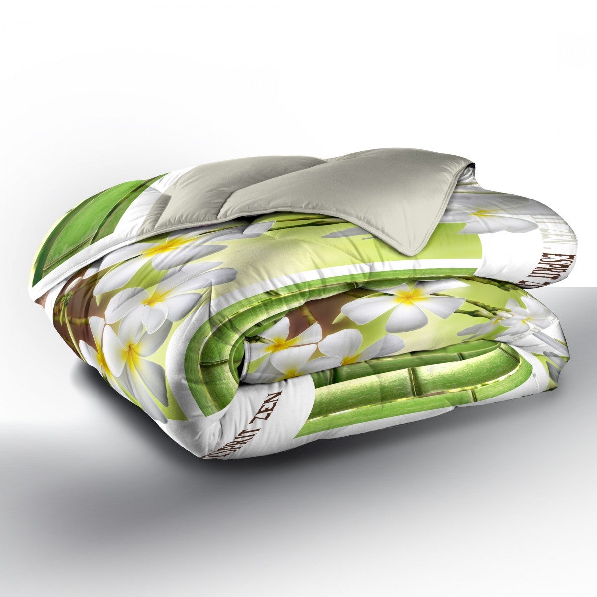 Parure De Lit Réversible 100% Microfibre Couleur Unie, Linge De Lit