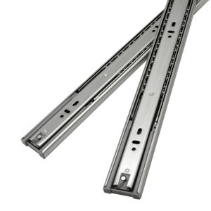 Correderas Para Cajones Con Cierre Suave, Extensión Completa De 45 Mm, Con Rodamiento De Bolas, Corredera Para Cajón De 550 Mm, 6 Unidades | Leroy Merlin