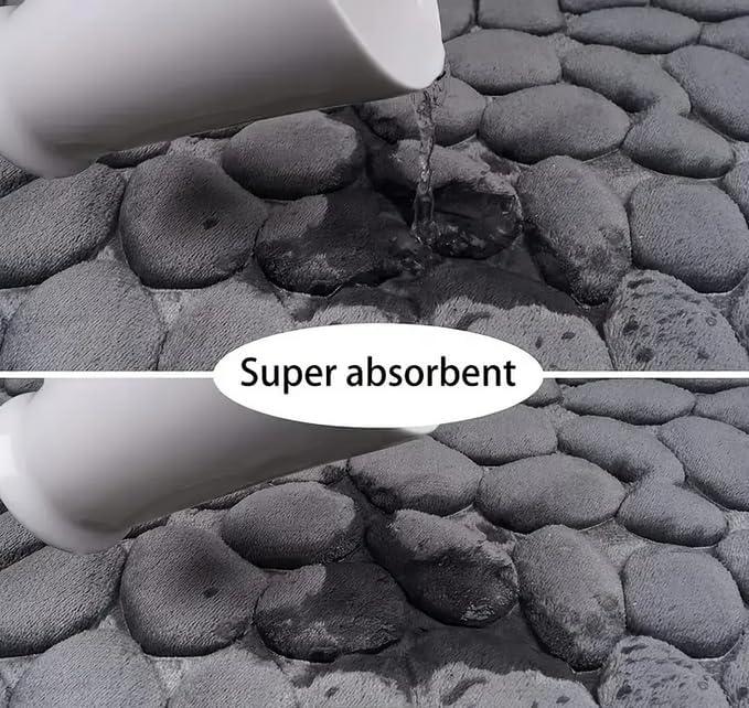 Tapis De Bain Antidérapant Absorbant Tapis De Salle De Bain Pour Sortie De Douche Baignoire