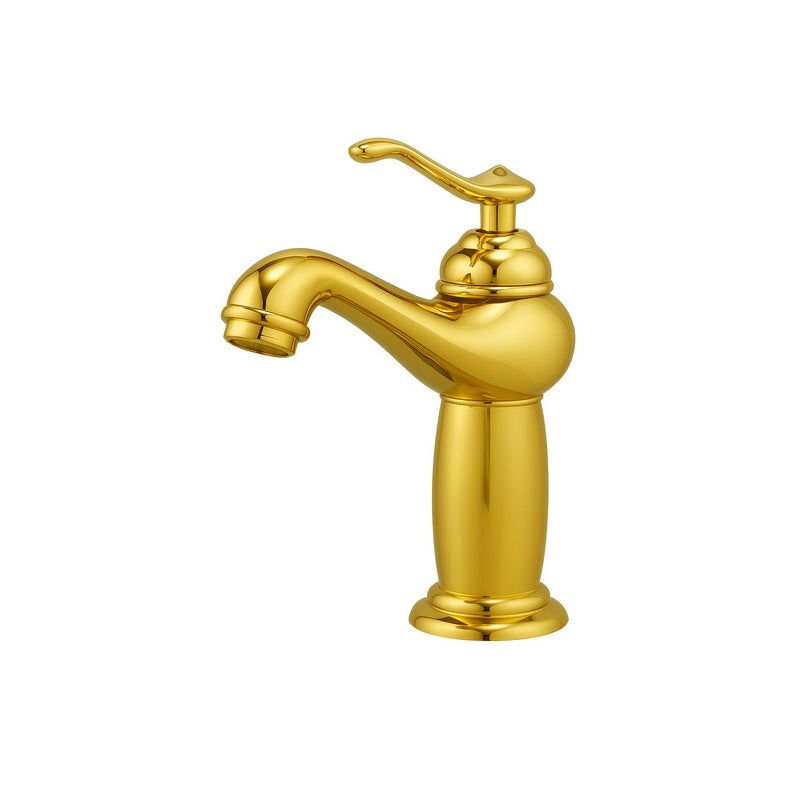 BATERIA UMYWALKOWA LORENZA STOJĄCA NISKA RETRO S-1155G ZŁOTA