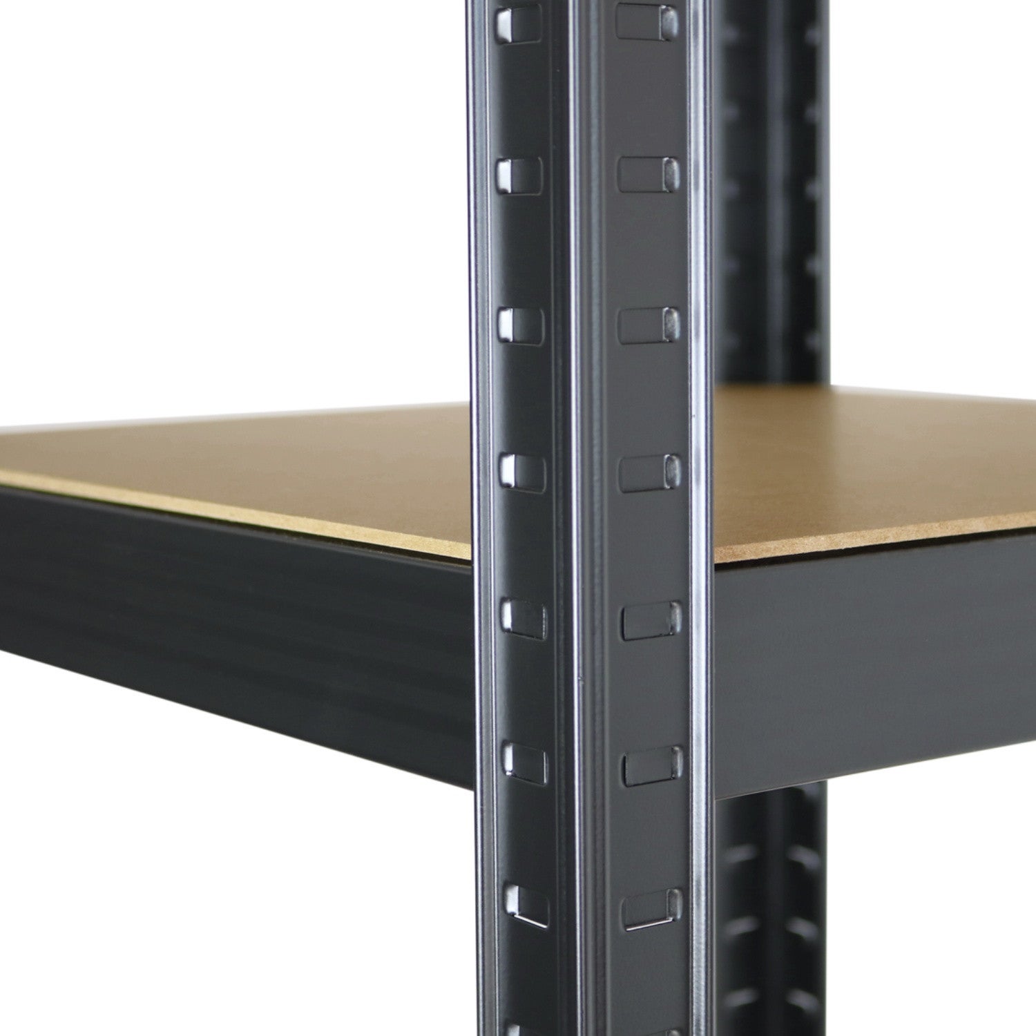 Etagère Modulaire avec 5 Etagères Ajustables 180x40x40cm Noir 175Kg Thinia Home - 3