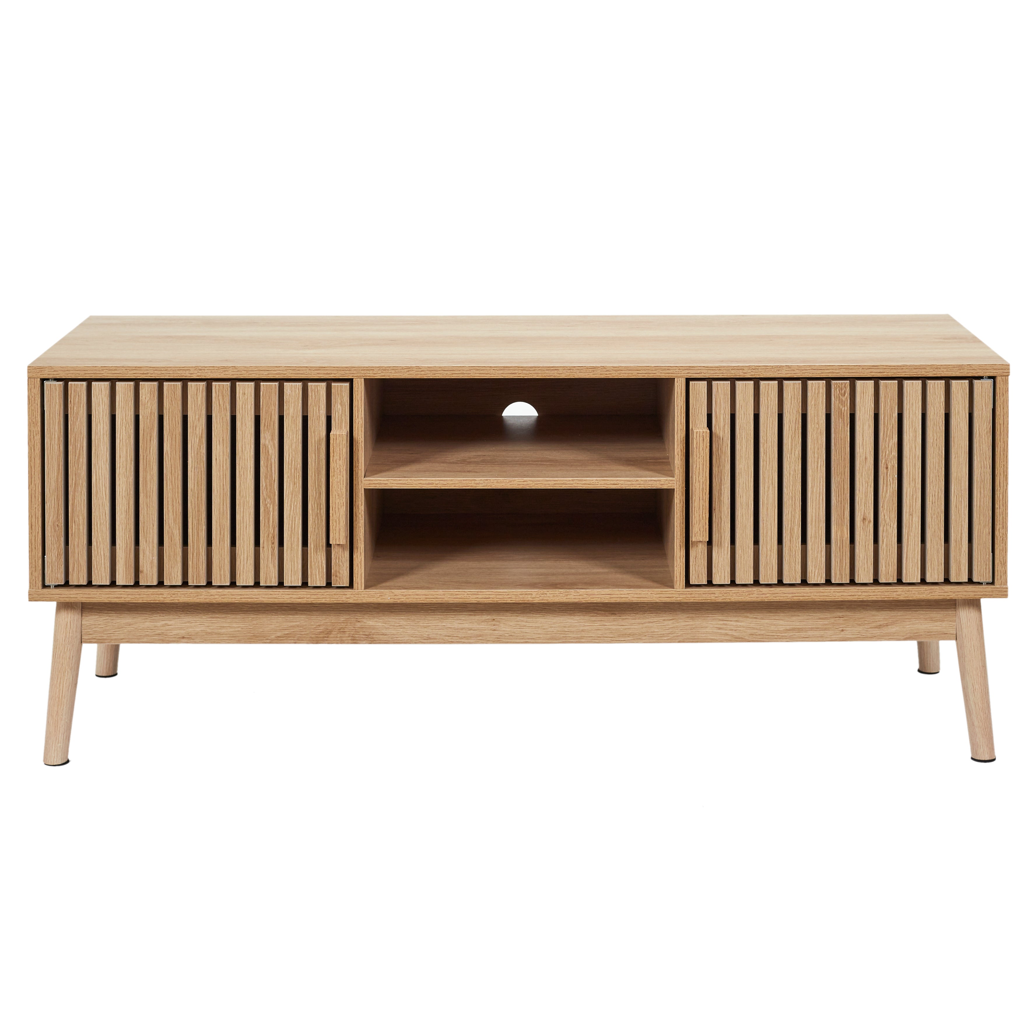 Meuble Tv - Home Deco Factory - Klaus - Pratique - Marron - 2