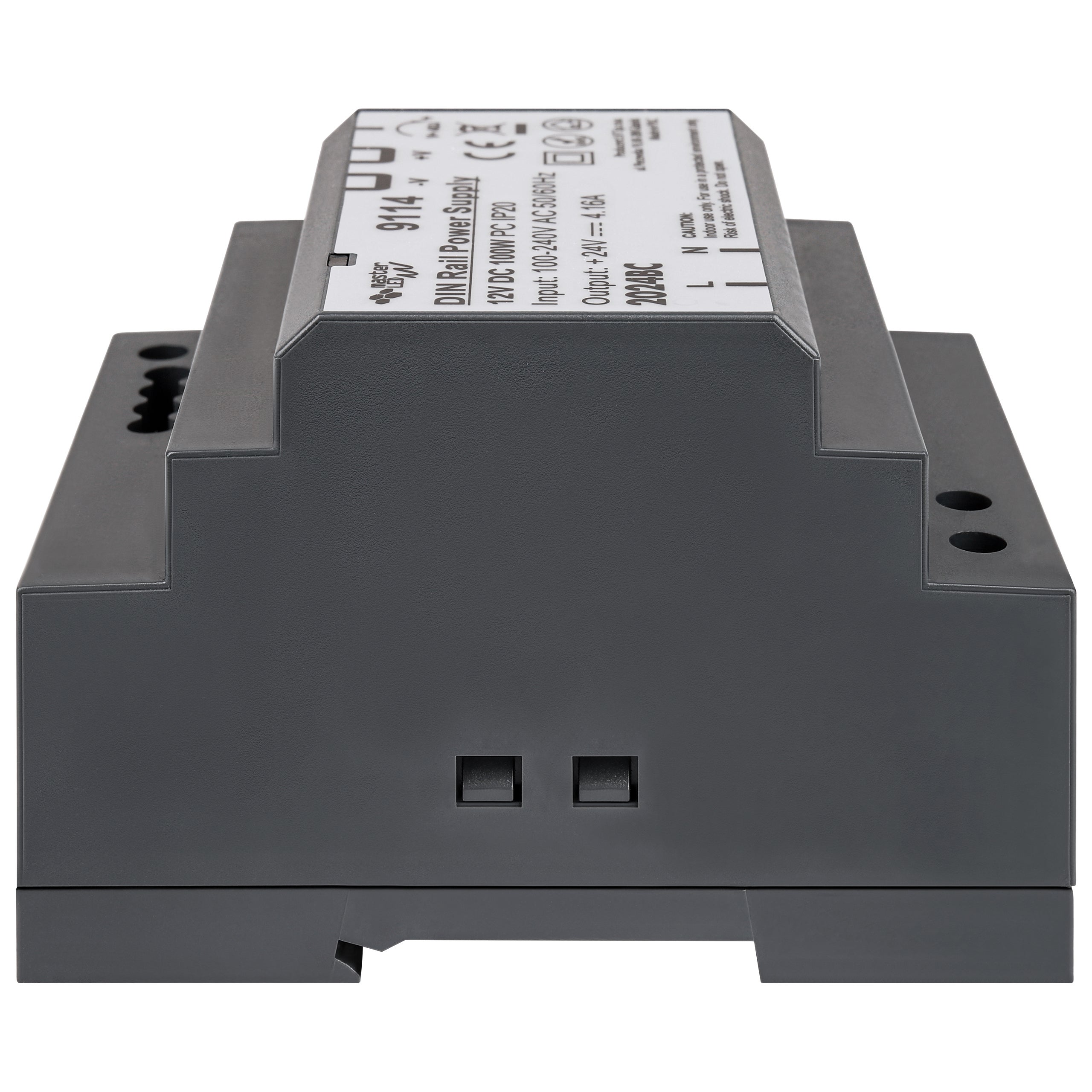 Zasilacz na szynę DIN 24V 100W 4.16A IP20 70x58.5x92.5mm klasa II MasterLED - 3