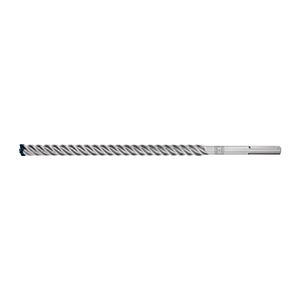 Foret SDS Max-8X Bosch 24x200 Mm | Pour Béton Et Béton Armé | Tête Carbure 4 Taillants, Centrage 90°