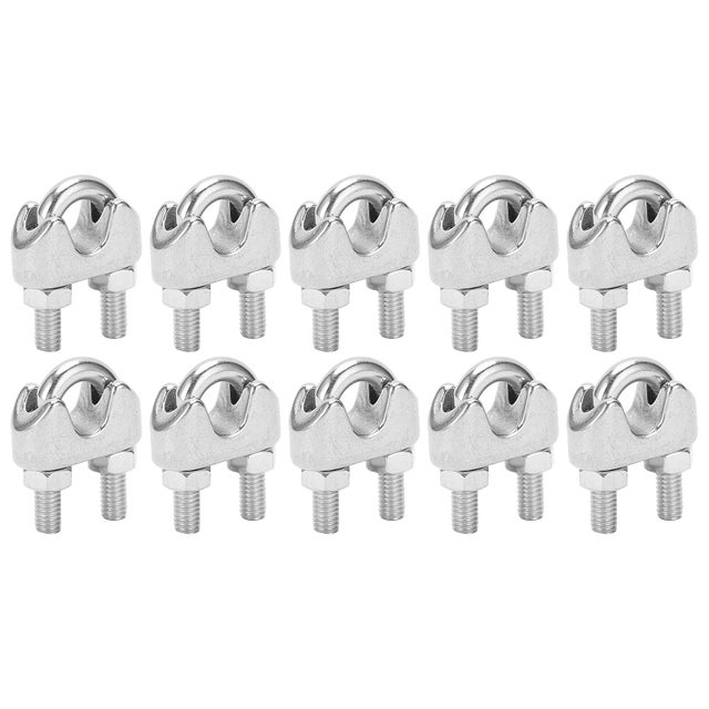 Morsetto quadrato zincato in acciaio al carbonio/Morsetto a U ad angolo retto/Bullone a U/Vite ad angolo retto/Morsetto quadrato/Morsetto a fibbia M6-M16(2pcs M6x40x50 Morsetto quadrato zincato in acciaio al carbonio/Morsetto a U ad angolo retto/Bullone a U/Vite ad angolo retto/Morsetto quadrato/Morsetto a fibbia M6-M16(2pcs M6x40x50