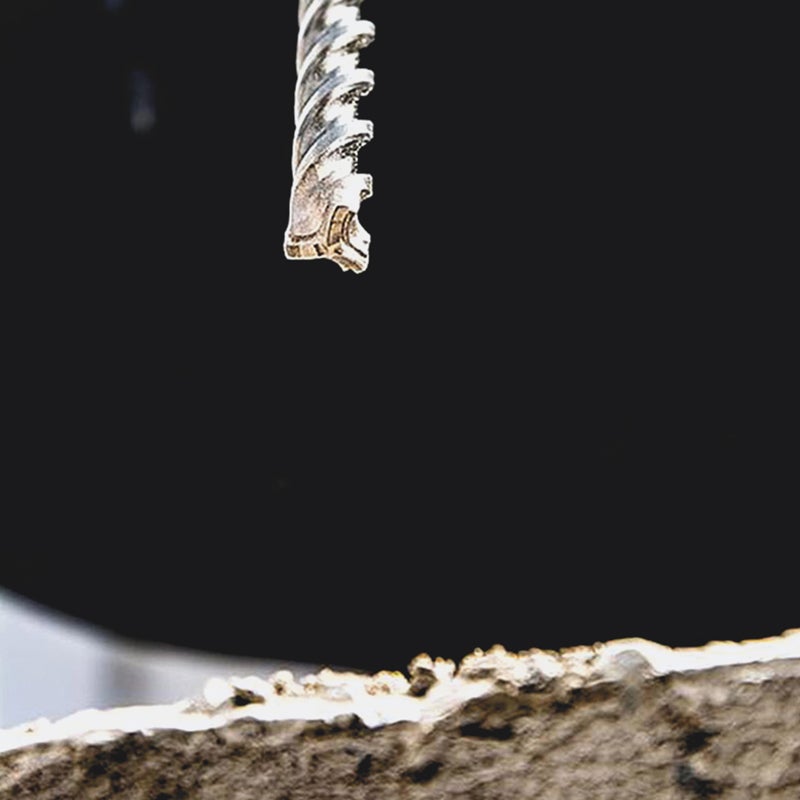 Foret SDS plus Trijet 6 x 160/100mm Heller - 3