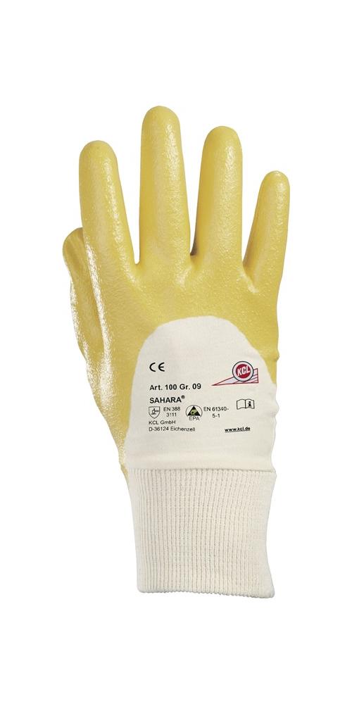 Gant de protection Sahara 100, Taille 8, jaune (Par 10) - 5