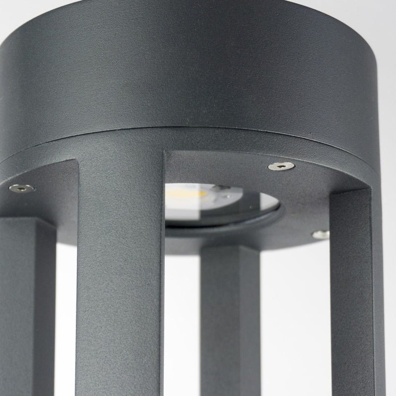 Latarnia ogrodowa Fan ciemnoszara LED 44W 4000K 4560lm IP65 wym: 300 x 16 x 16 cm aluminium SU-MA