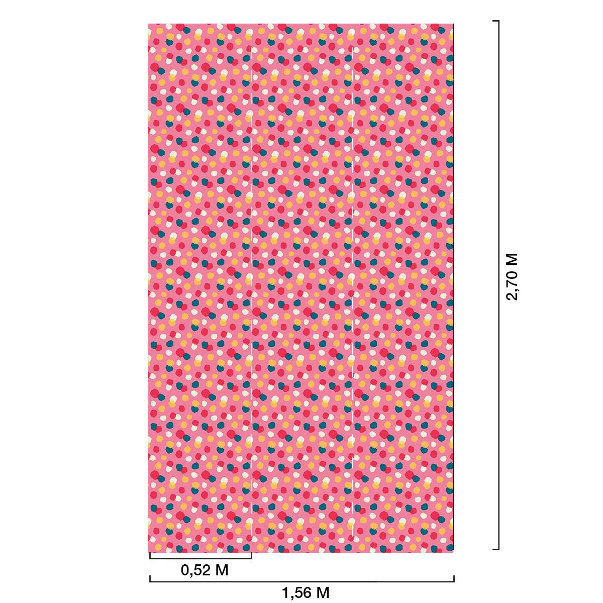 Papier peint panoramique Mood bulle - 156x270cm - 2