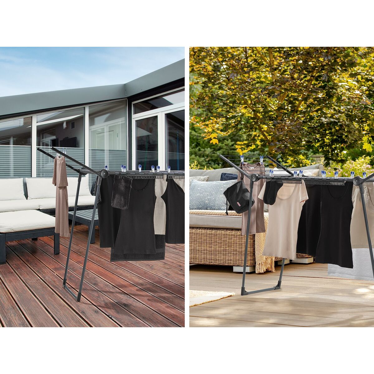 Corde à linge Leifheit Noir (1 Pièce) - 4