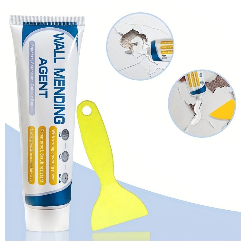 Preparat do naprawy ścian ze szpachelką, masa do wypełniania ubytków i pęknięć, wodoodporny środek do naprawy pęknięć w płytach gipsowo-kartonowych