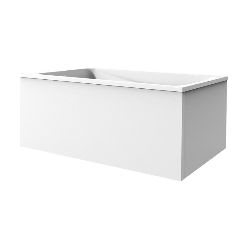 JACOB DELAFON Tablier frontal pour baignoire rectangulaire 180 x 90 x 60 cm installation angle Blanc - 7