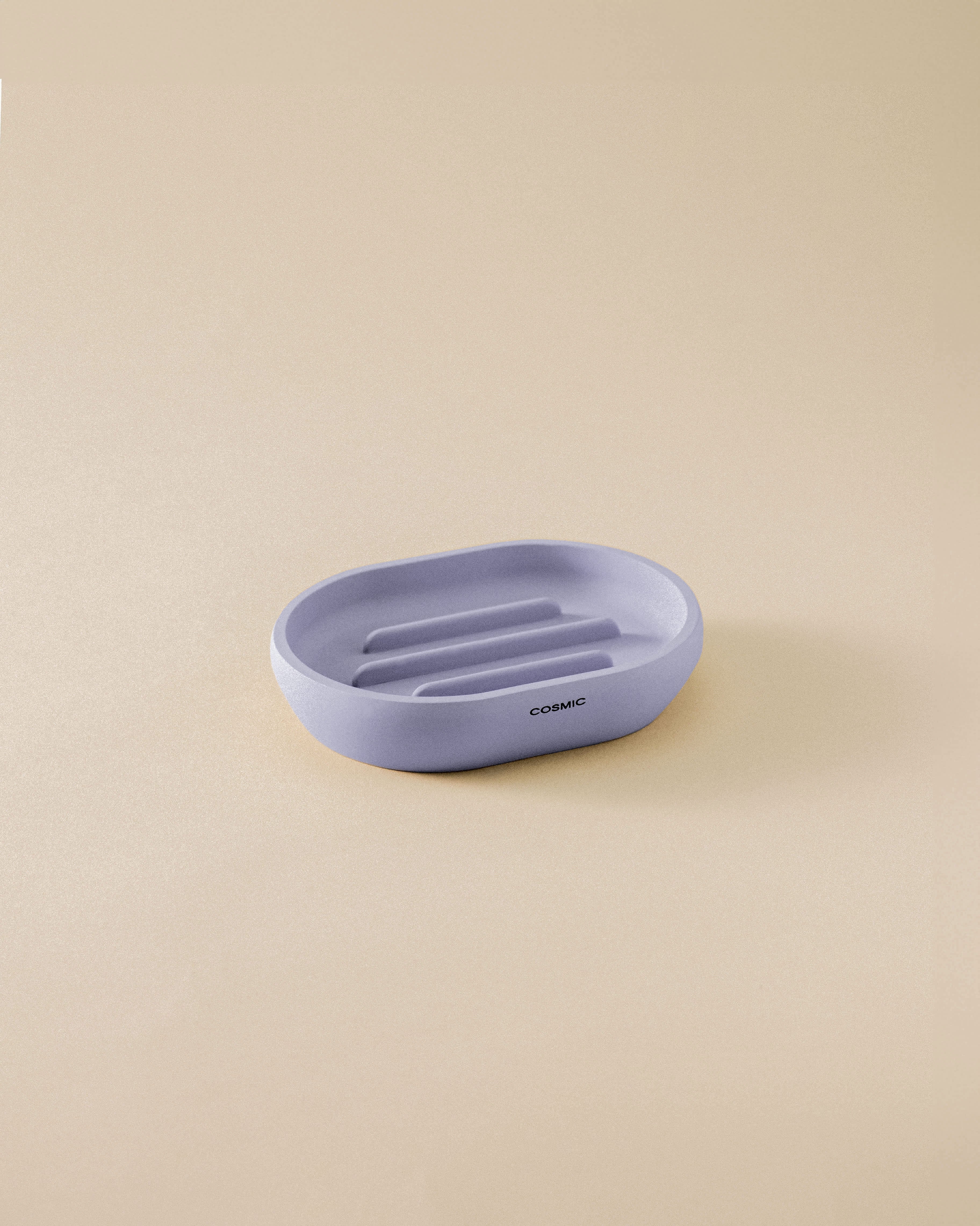COSMIC SAONA Distributeur de Savon pour Salle de Bain Fabriqué en Résine. Distributeur de Comptoir pour Salle de Bain et Cuisine au Toucher Doux. Accessoire Rechargeable de 350 ML en Couleur Blossom