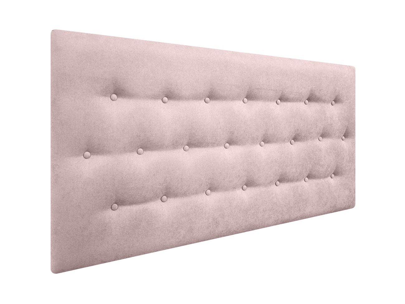 DecorQUALITY Cabecero de cama 150 PARIS Cabezal tapizado tejido antimanchas Rosa 150x70 cm - 2