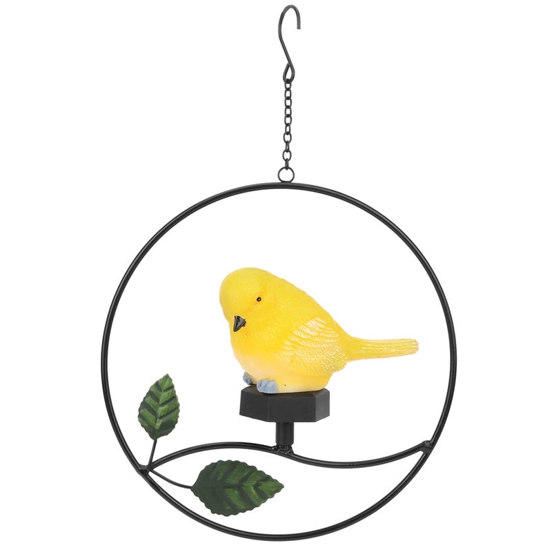 Dekoracyjne, wodoodporne lampy wiszące LED w kształcie ptaków, zasilane energią słoneczną, do ogrodu i na podwórko