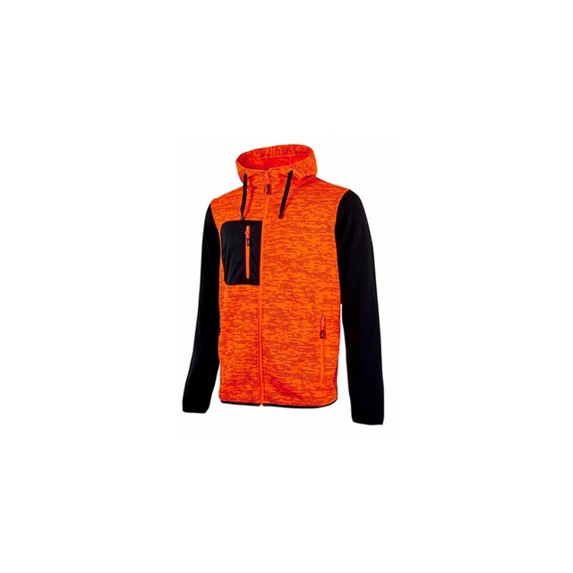 Moletom Orange Fluo Xxl Rainbow Upower