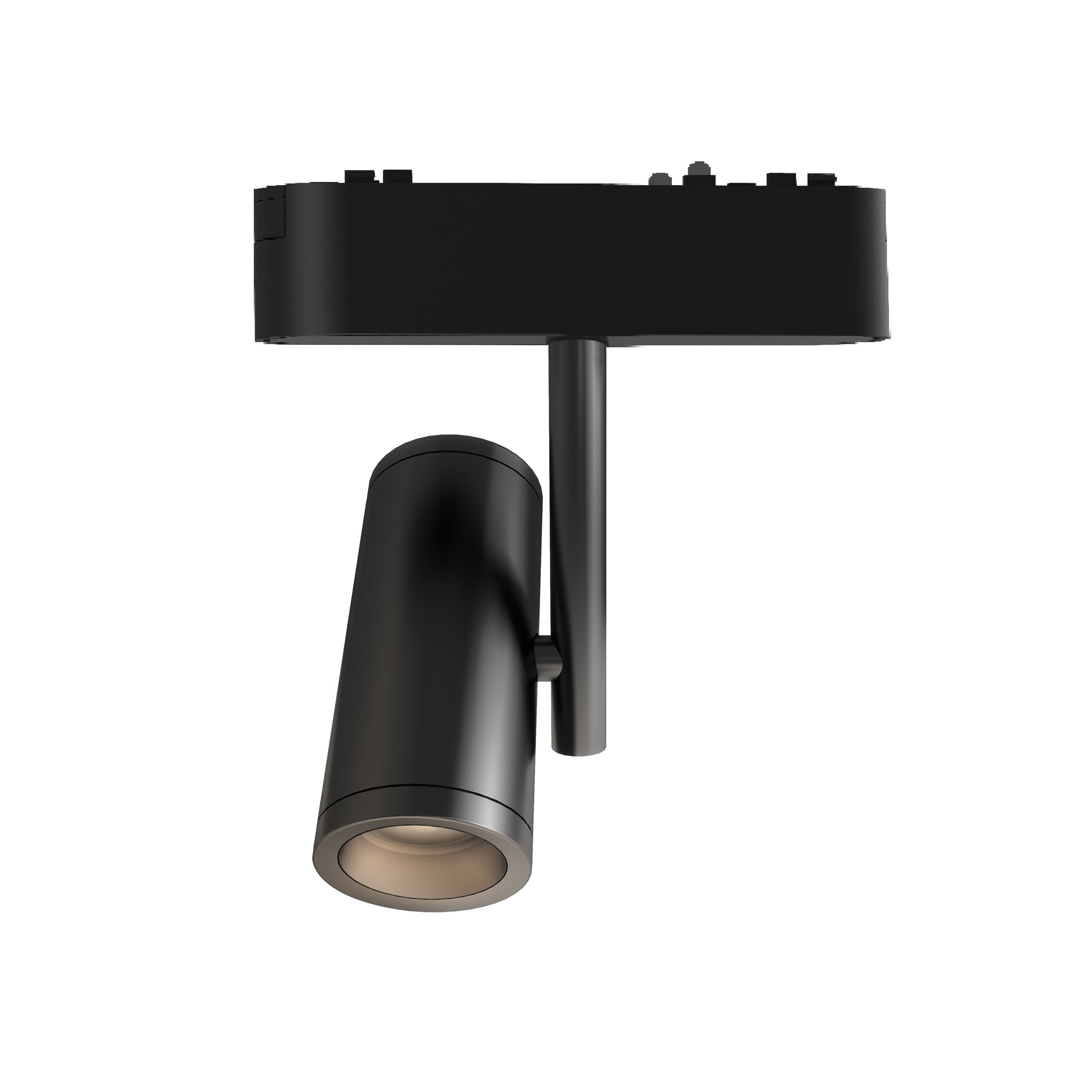 Lampa szynowa LED Luxo 48V Ringo 8W 36° 4000K z regulacją obrotu oświetlenie szynowe czarna MasterLED