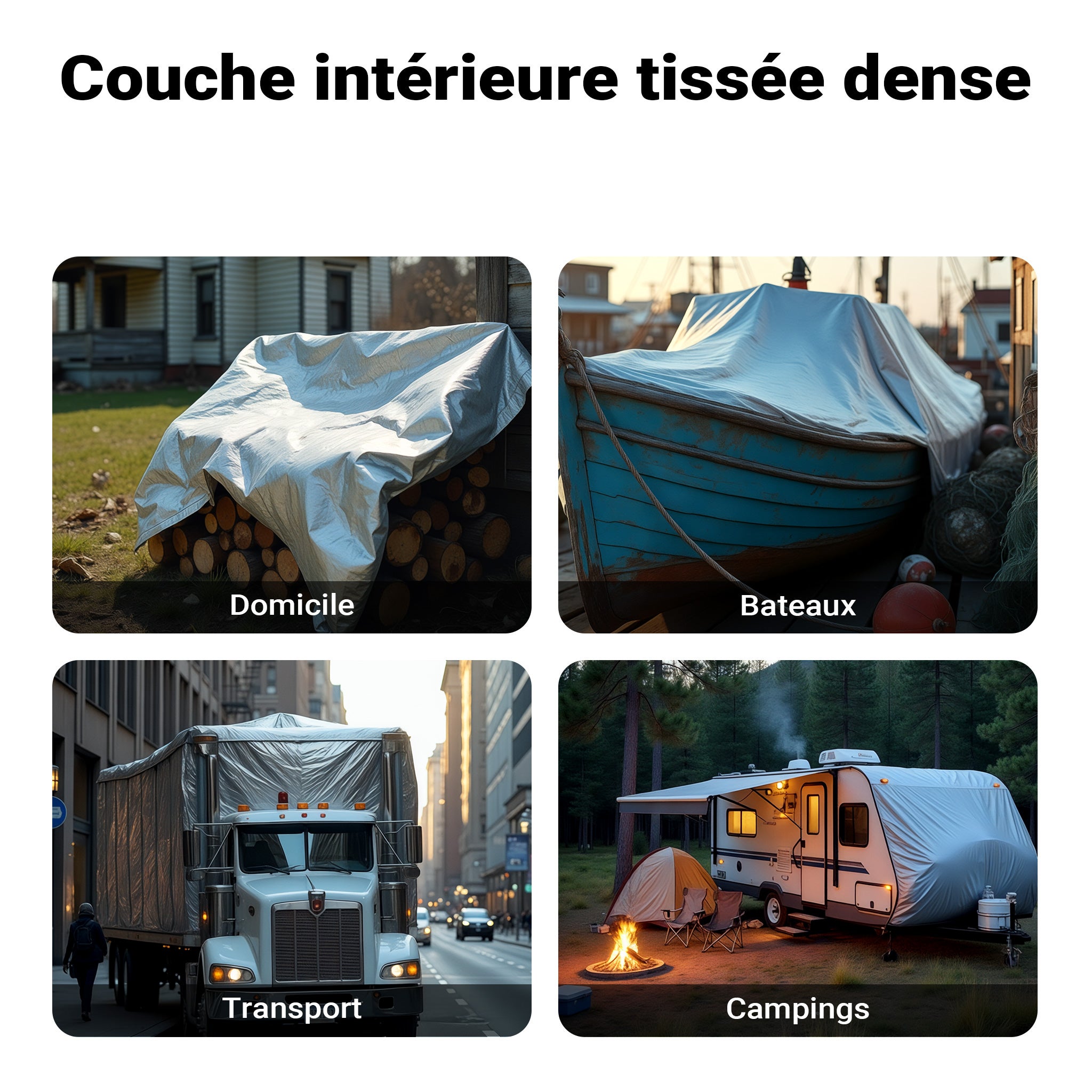 Wiltec Telone occhiellato verde 3 x 4 m resistente alle intemperie e a raggi UV, impermeabile, robusto telo di protezione in polietilene 120 g/m² c - 7