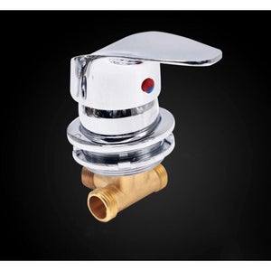 SALALIS Robinet mélangeur Robinet d'Eau Chaude et Froide Acier Inoxydable G1/2 Robinet de Lavabo SALALIS Robinet mélangeur Robinet d'Eau Chaude et Froide Acier Inoxydable G1/2 Robinet de Lavabo
