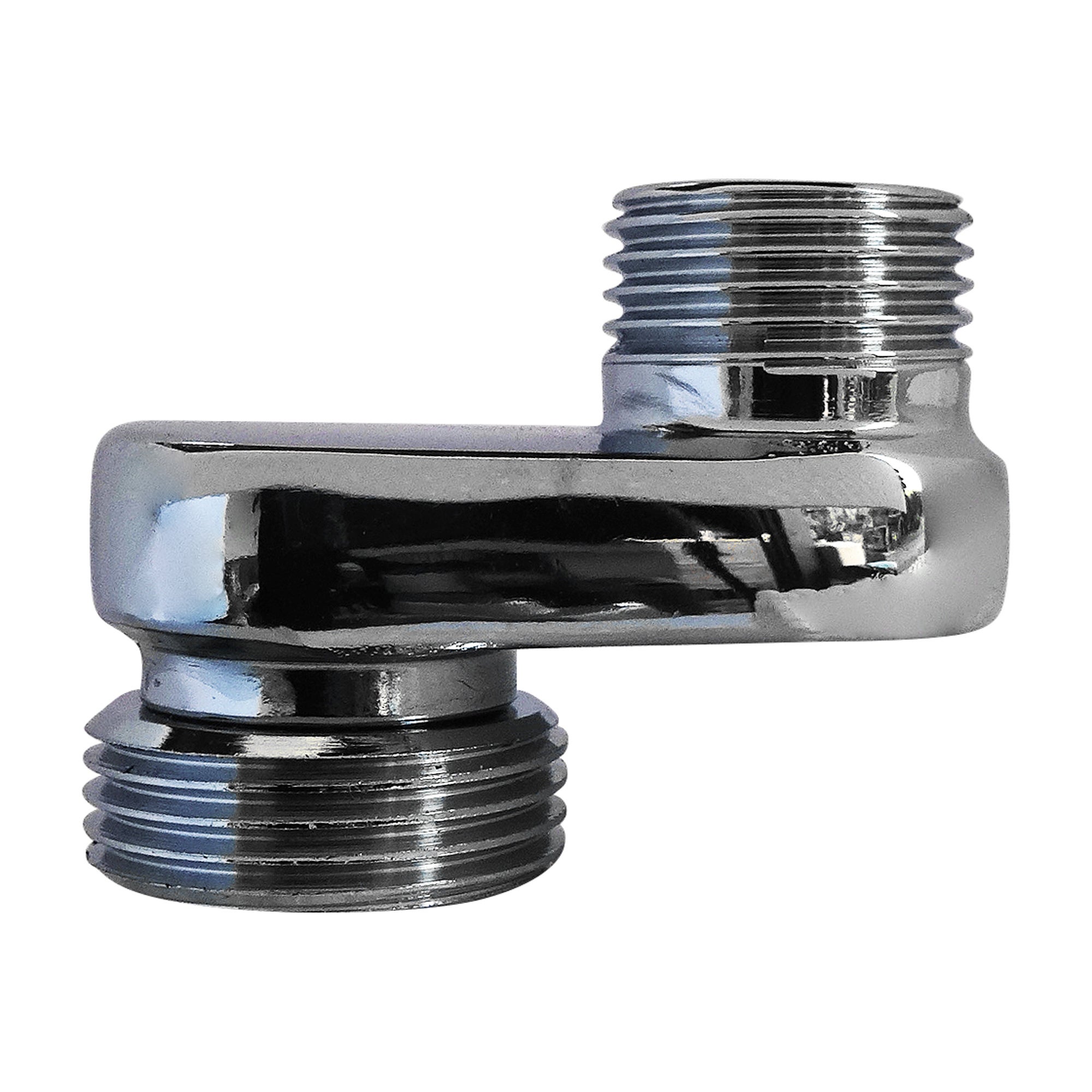 Raccord mural contre coudé M15/21 ecr.15/21 25mm - 4