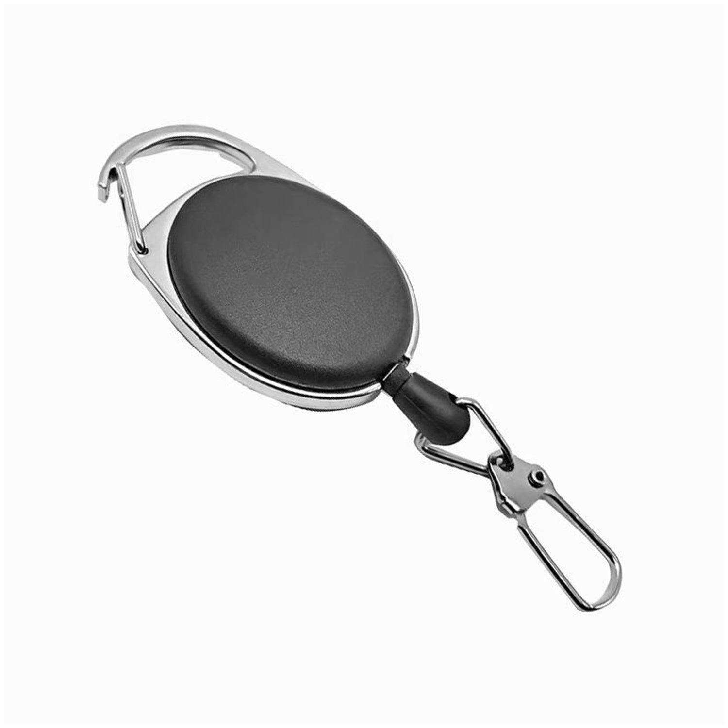 Portachiavi retrattile, porta badge identificativo Silver | Leroy Merlin