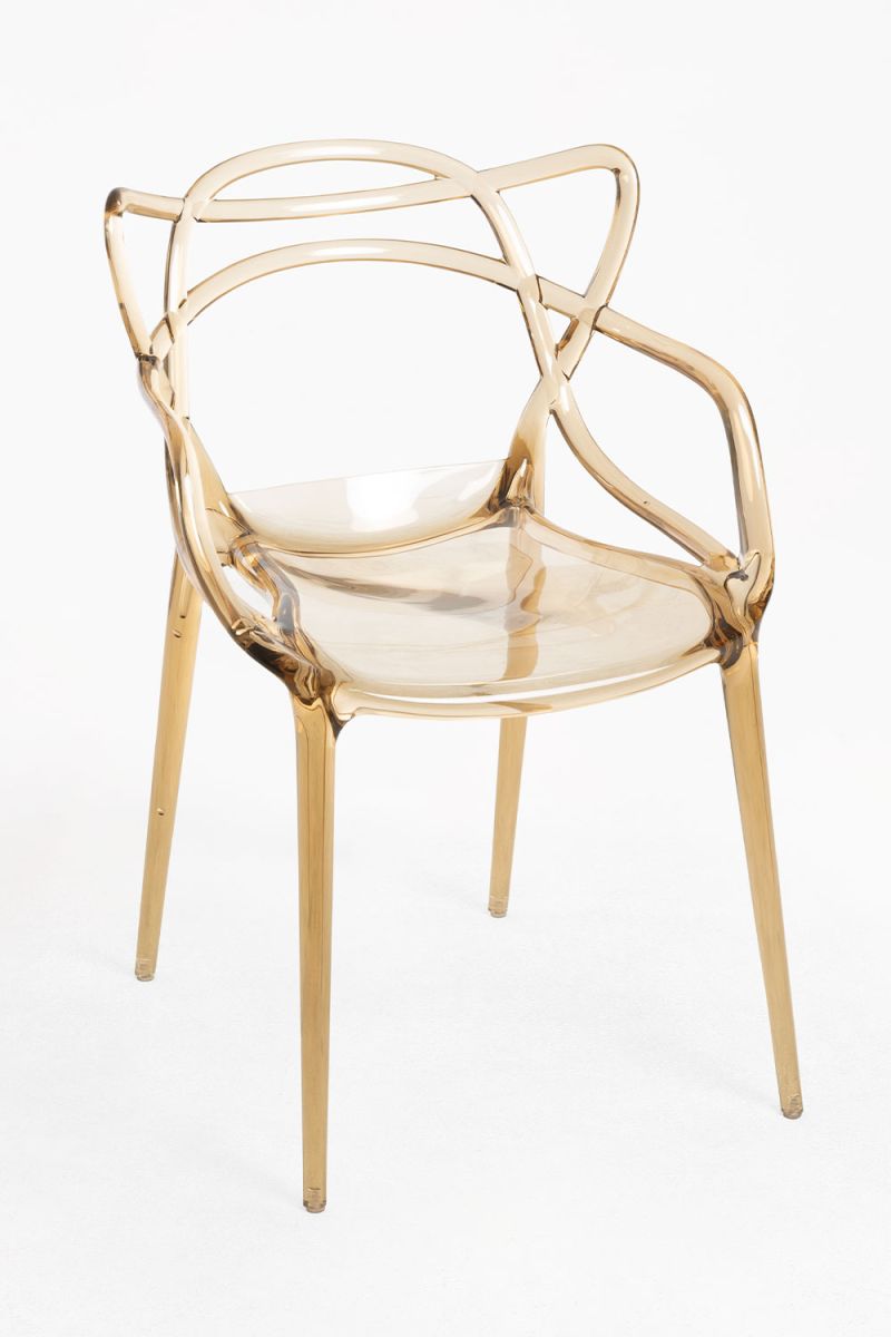 Silla Korme Transparente - Ambar | Leroy Merlin