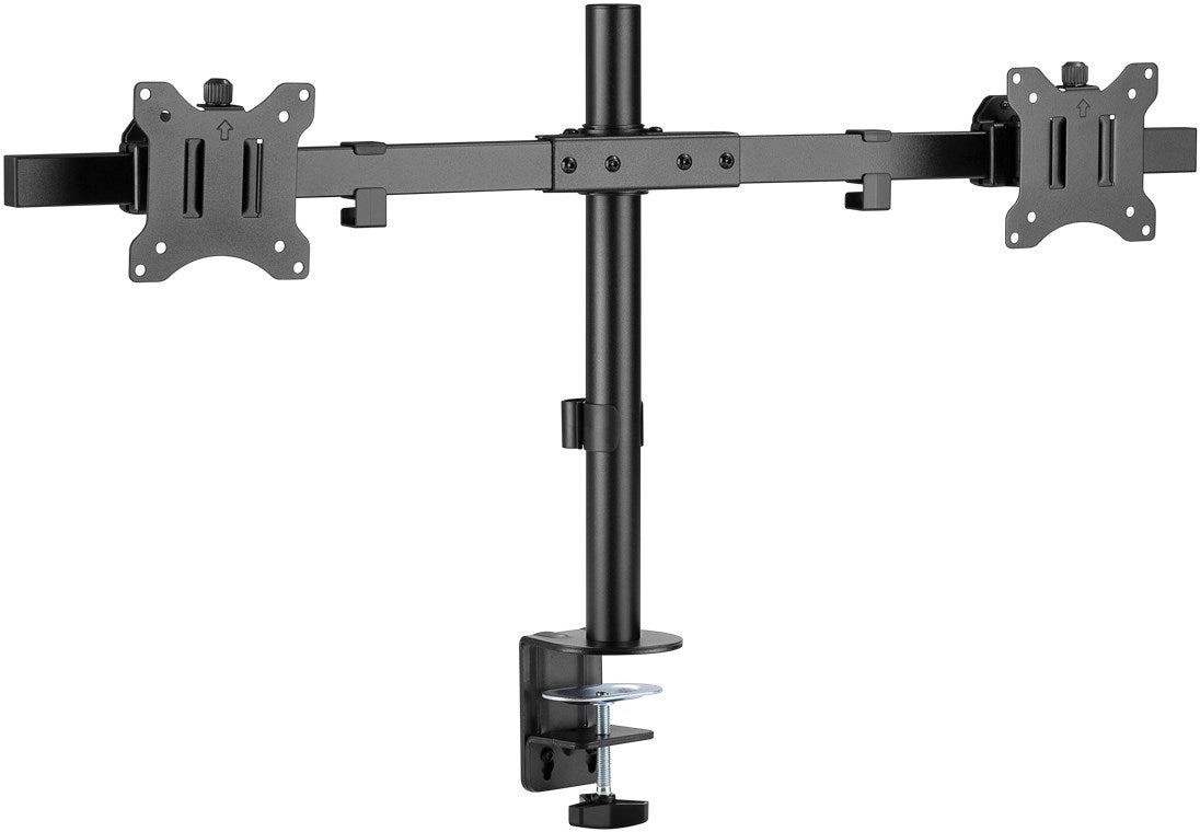 Goobay Soporte Doble Para Monitores De 17 A 32 Pulgadas (59394) Negro , Leroy Merlin