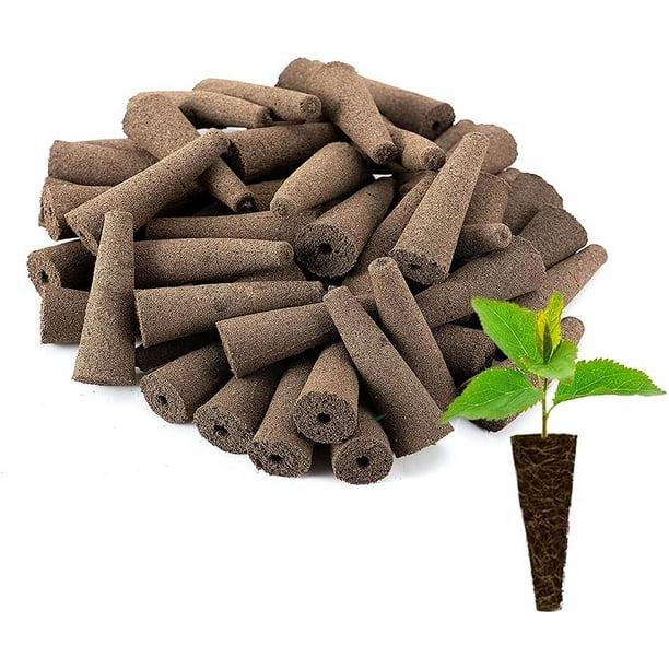 60 Éponges De Croissance Tourbe IDOO – Remplacement Pour Jardin Hydroponique Intérieur – Germination Et Racines Saines