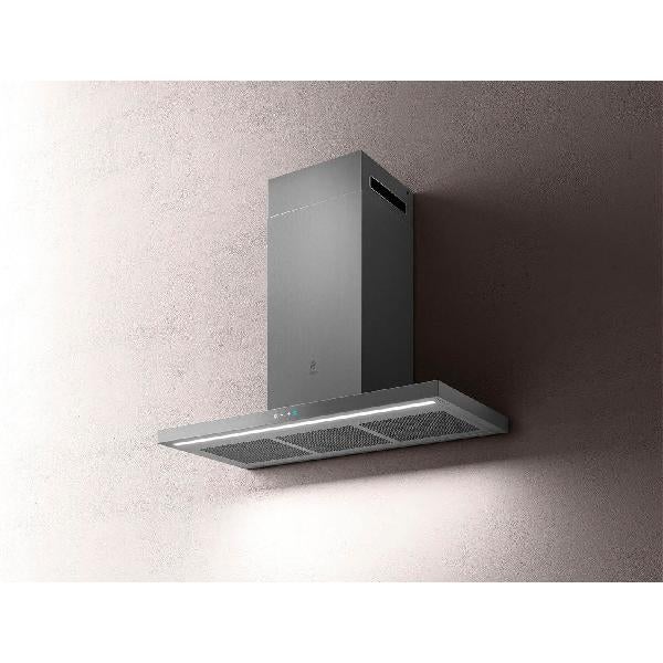 Elica THIN IX/A/90 710 m³/h De pared Acero inoxidable
