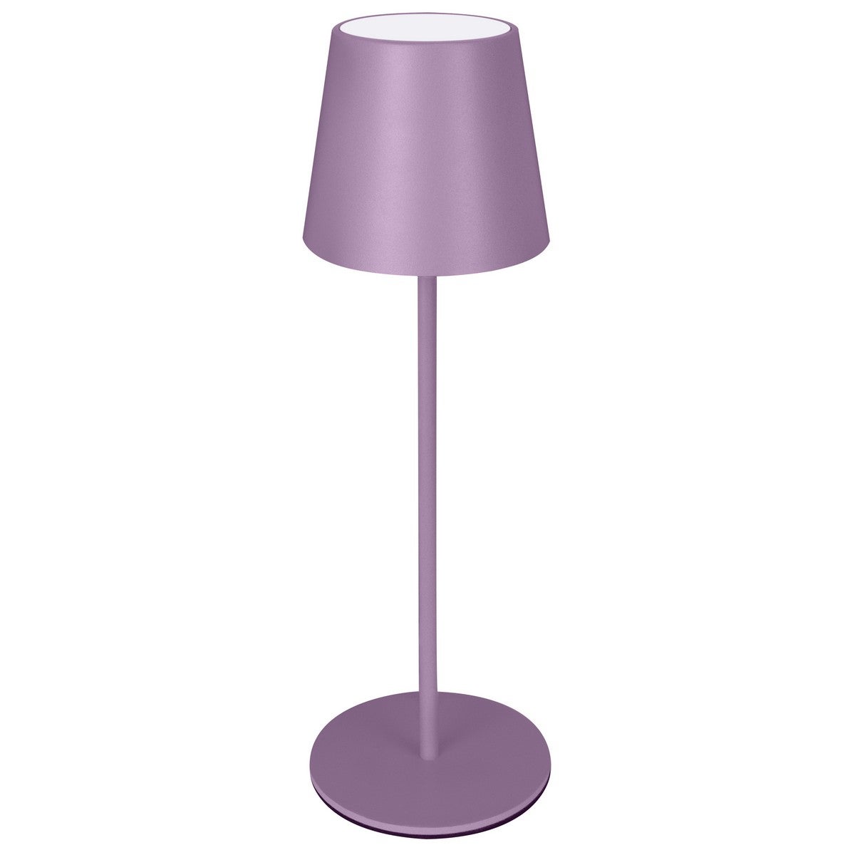Akumulatorowa Lampa Stołowa Agata 2, Metal, Fiolet, Majestic