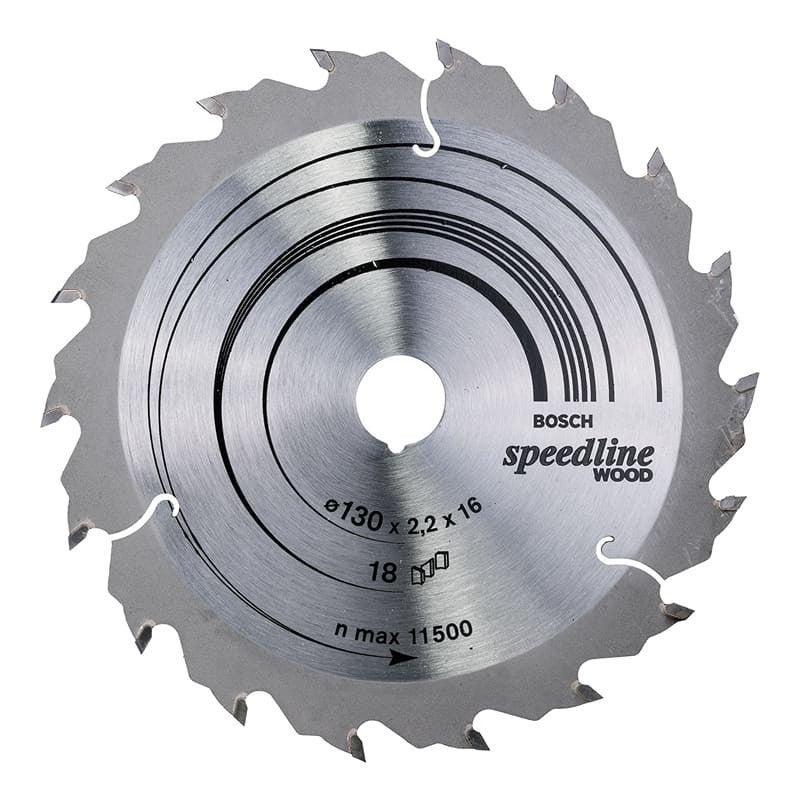 Tarcza do piły Bosch Speedline Wood, 130 mm, 18 precyzyjnych zębów