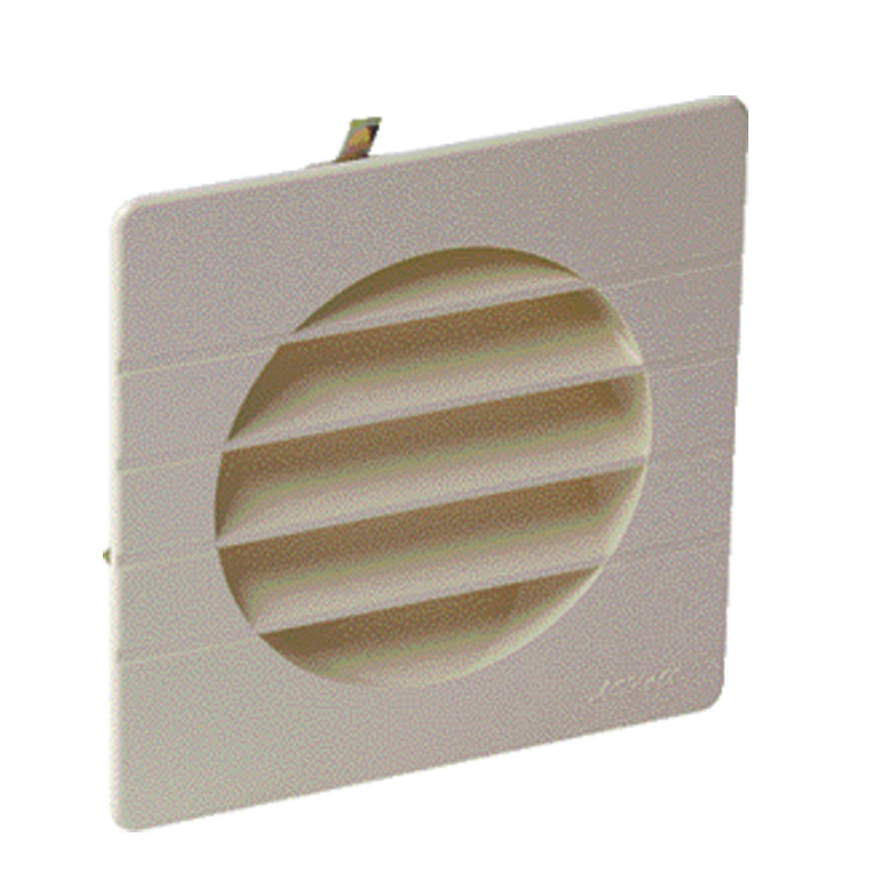 Grille de ventilation à encastrer extérieur pour tubes PVC 125mm ...
