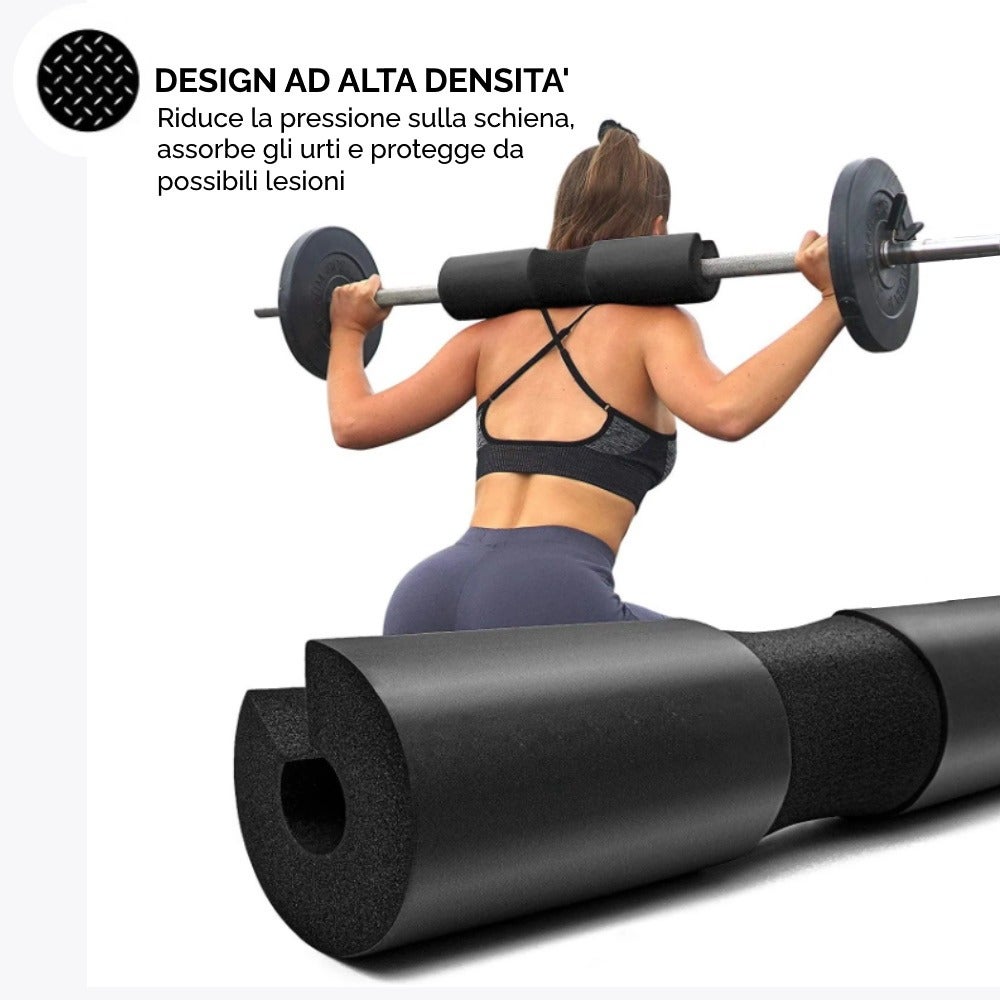 Cuscino Paracollo Per Bilanciere - GAESHOW Squat Pad Per Allenamento Gambe E Spinte Fianchi - Protezione Spalle E Collo - Foto 5