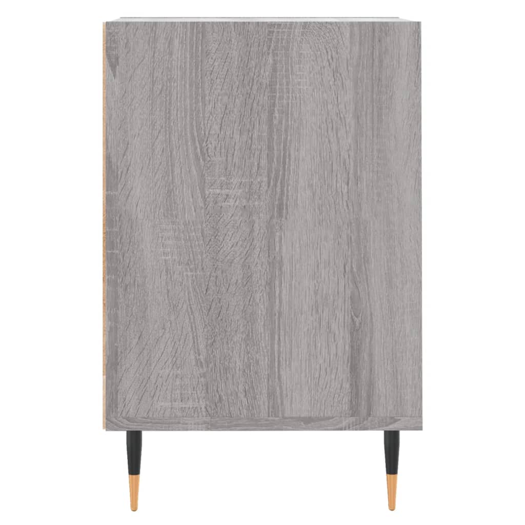 vidaXL Meuble TV Sonoma gris 100x35x55 cm Bois d'ingénierie - 7
