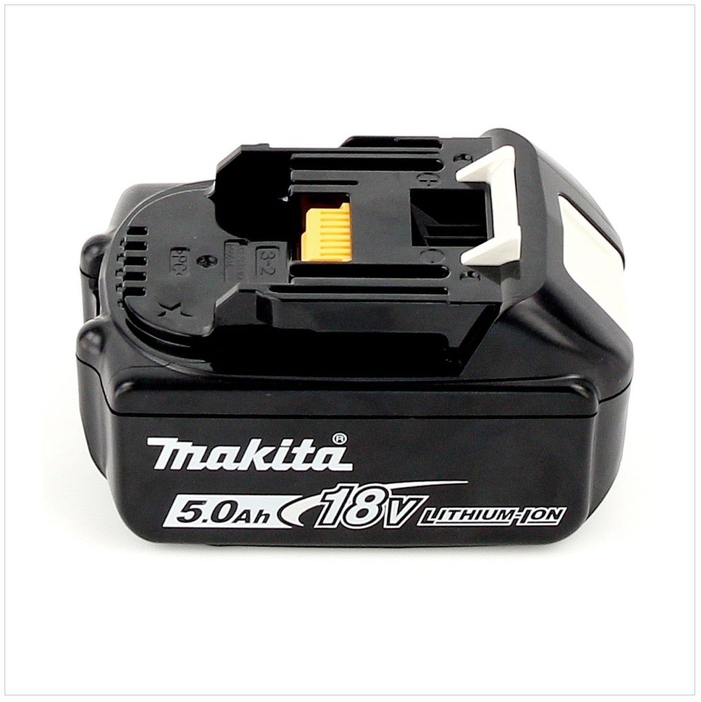 Makita BL 1850 B Li-Ion Batterie 18V 5,0 Ah ( 197280-8 / 632f15-1 ) + Affichage LED - Successeur de 196672-8 - 2