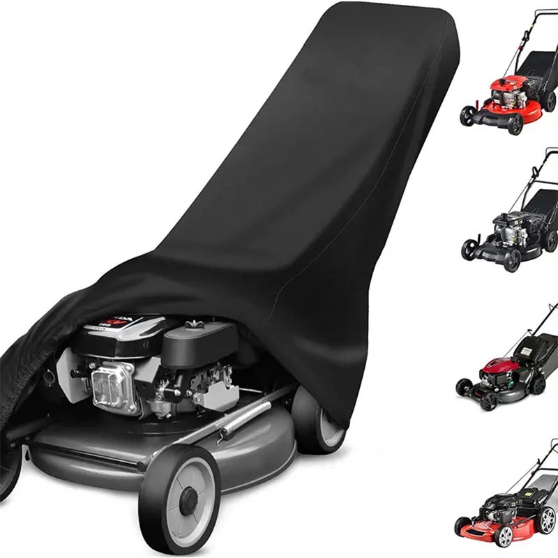 Housse Tondeuse Universelle Toutes Marques Housse Tondeuse à Gazon Tough Cover - Protection Imperméable Tissu 600D Housse Jardin Qualité Marine