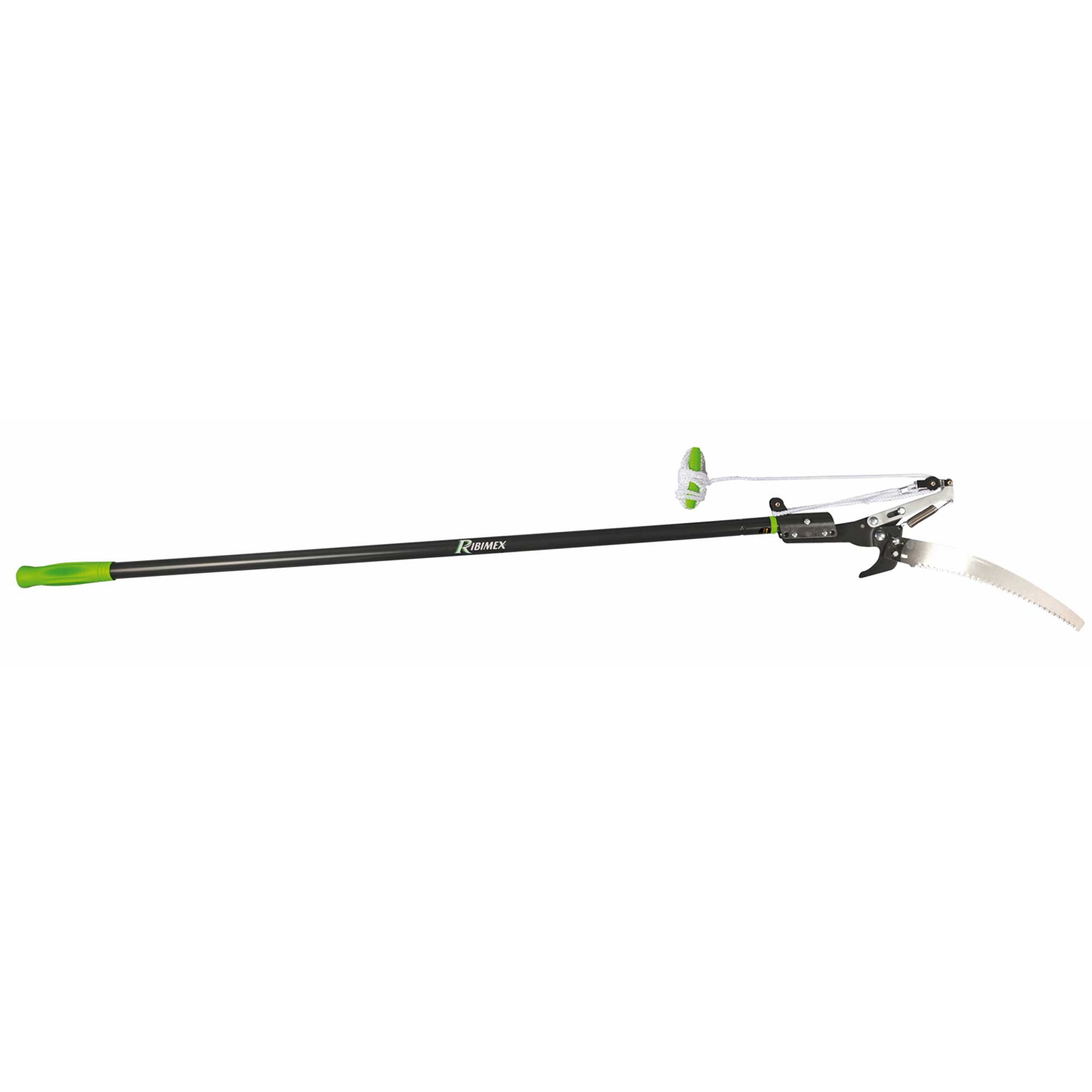 Elagueur telescopique Ribiland professionnel lame Teflon 30 mm manche acier vert - 2