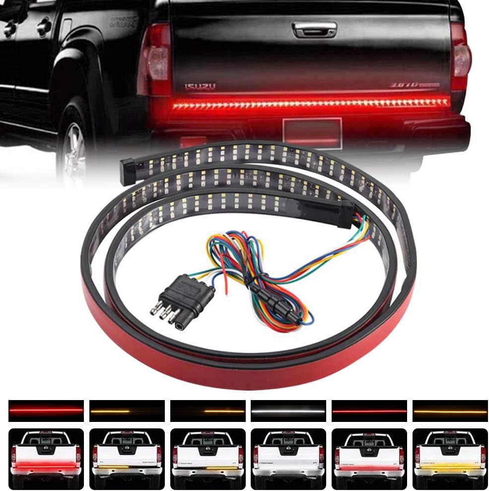Feu Stroboscope Led HEHEMM 3 LED Strobe Grille De Feu D'avertissement Clignotant Pour Barre Lumineuse Camion De Voiture Lampe Feu De Circulation 12 V-24 V( Rouge 2 Clignotant Led Voiture