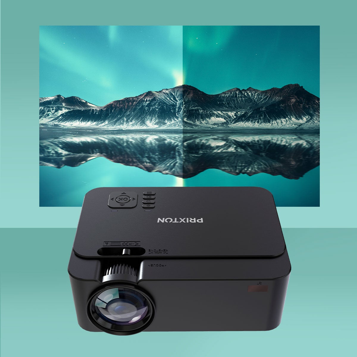 Proiettore Goya PRIXTON 2800 Lumen - Wvga - LED - Nero - 5