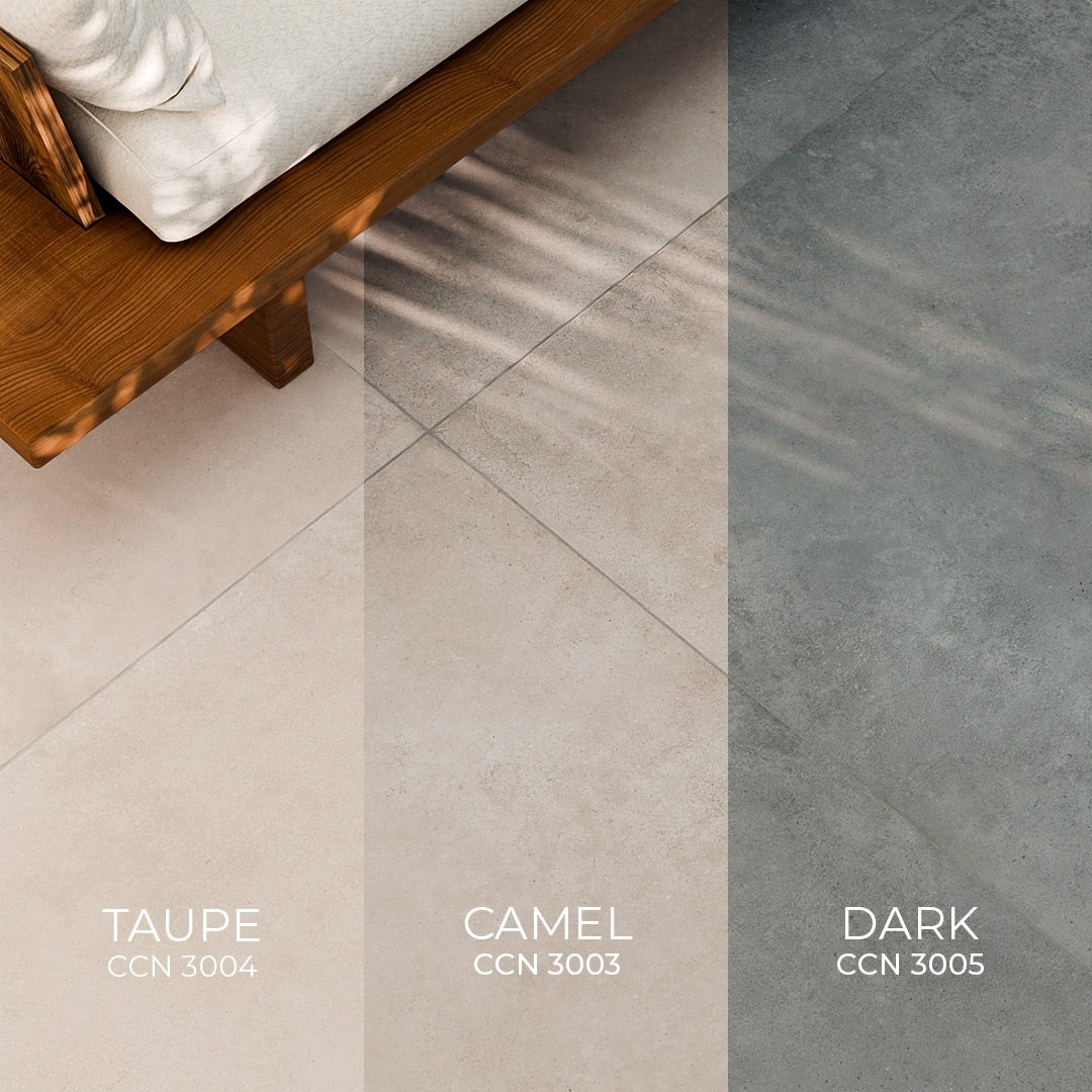 Cemento Terre Sabbia - Piastrelle 80x80 cm 9,5 mm - CCN 3001 80x80 MATT R10 9 mm - 6