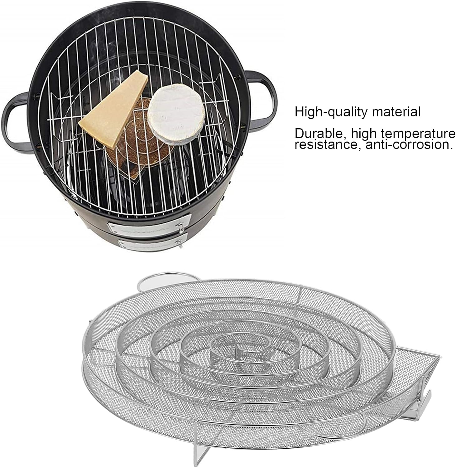 Générateur Rond Acier Inoxydable De Fumée Froide À Barbecue - 4