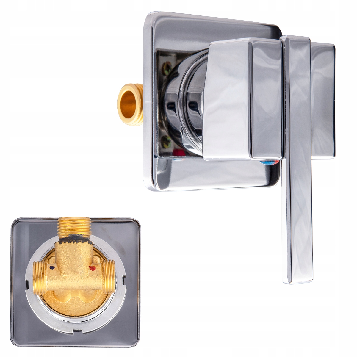 BATERIA PRYSZNICOWA ZAWÓR GŁOWICA DO KABINY ZABUDOWANEJ Z HYDROMASAŻEM