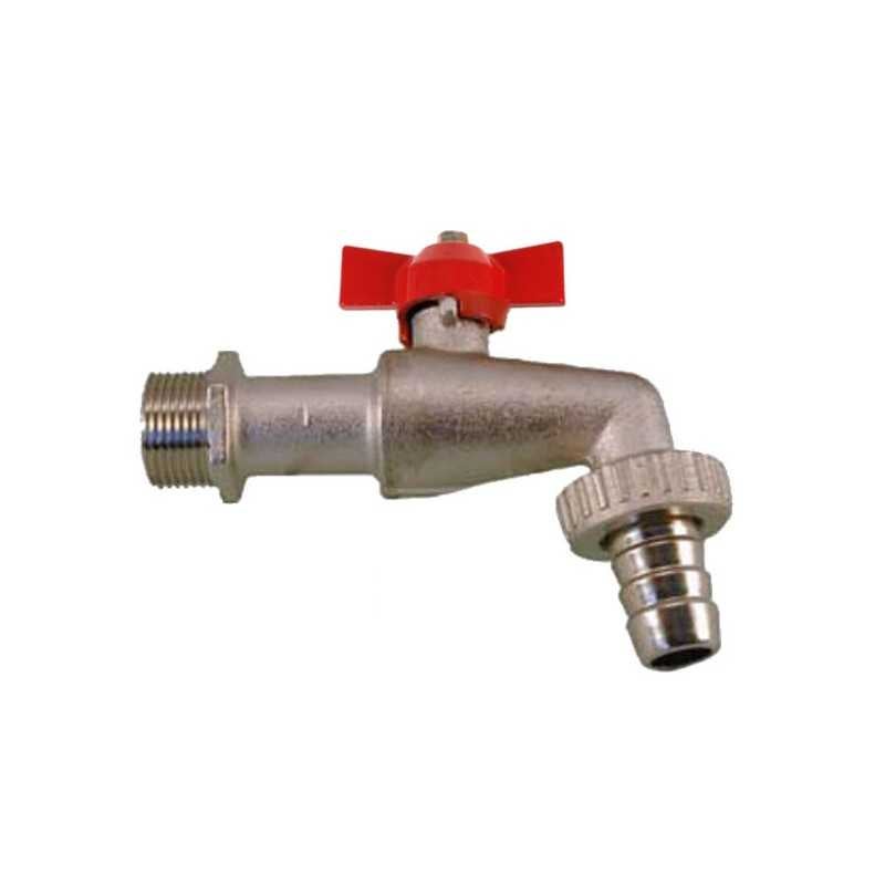 Grifo De Bola De Latón – Válvula De Cierre Con Boquillas Para Aceite, Gas Y Agua