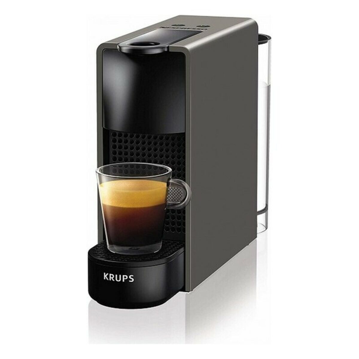 Krups Gris Cafetera De Cápsulas Nespresso Essenza Mini Intenso - Imagen 5