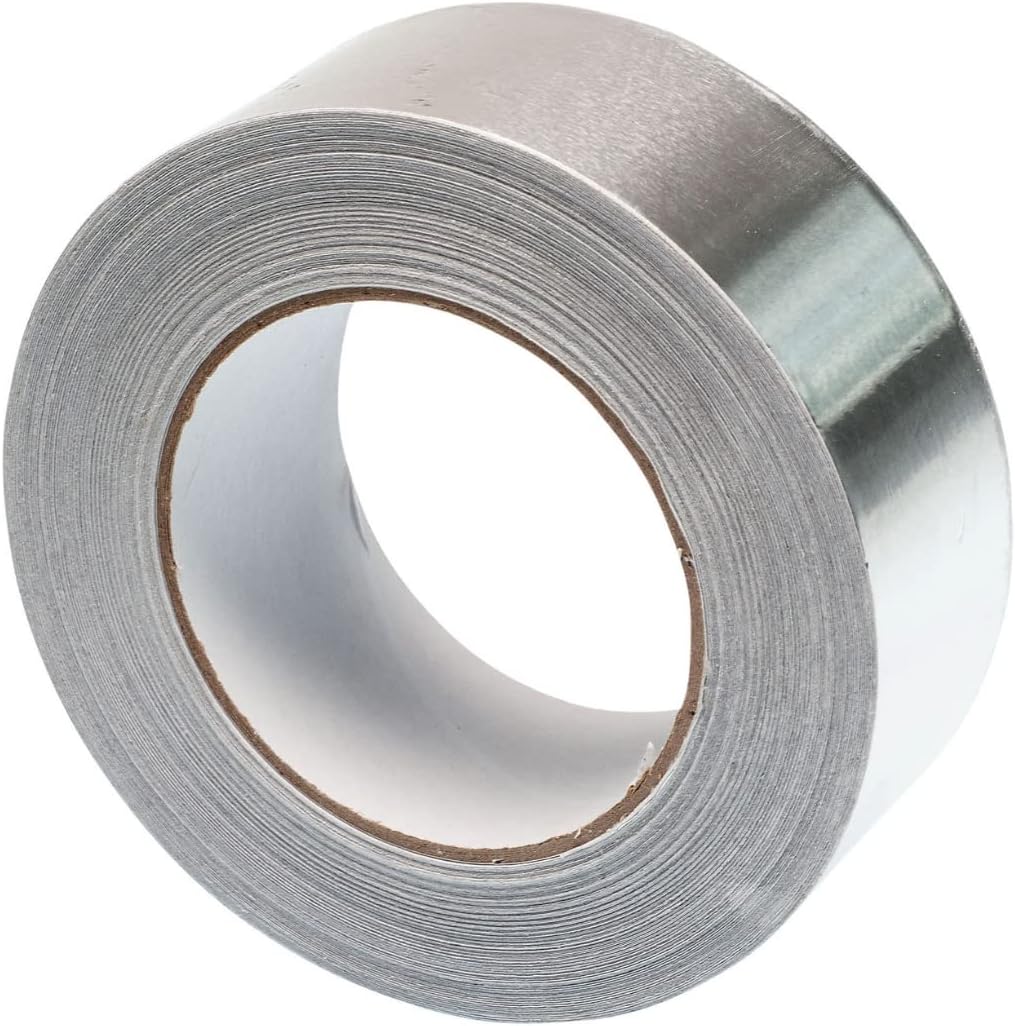 Nastro Adesivo In Alluminio 48mm X 30M Per Isolamento Termico - Autoadesivo Premium - Foto 3