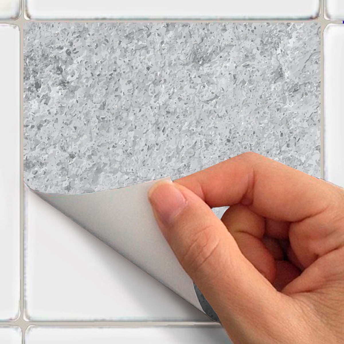 9 adesivi piastrelle effetto pietra - Sticker adesivo - adesivi murali - 9stickers10x10cm - 4